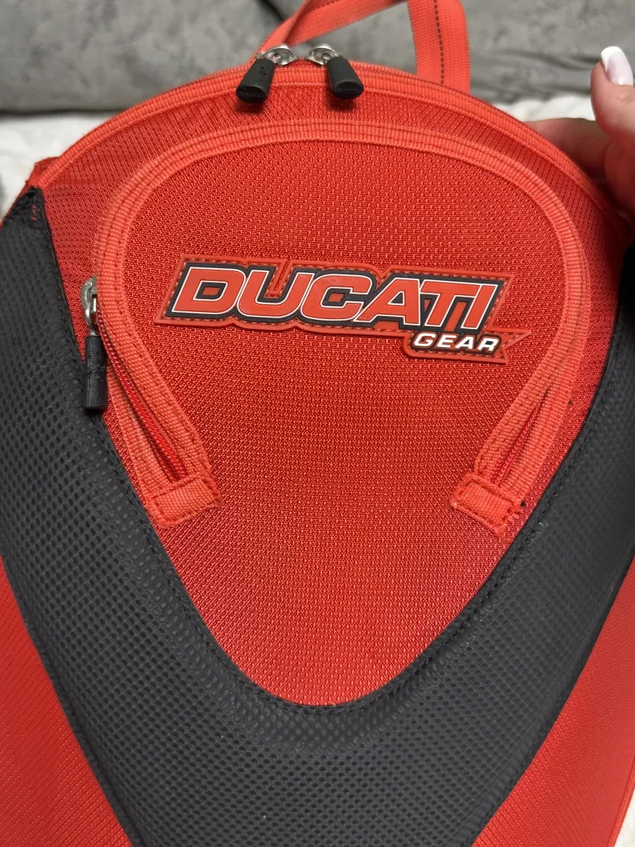 Красный моторюкзак Ducati Gear — фото 2