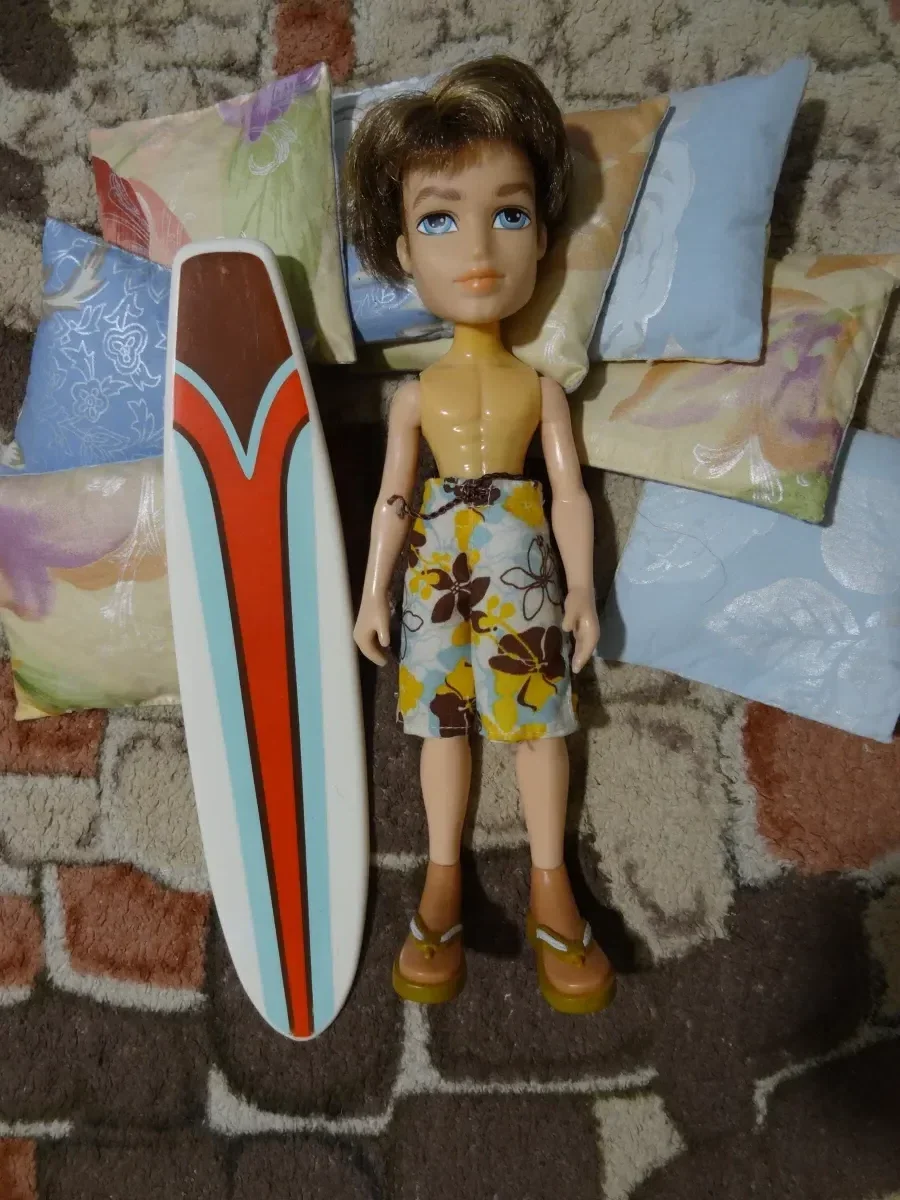 Кукла Братц Мальчик Иден Серфер Пляж Bratz Boyz Sun-Kissed Summer Iden