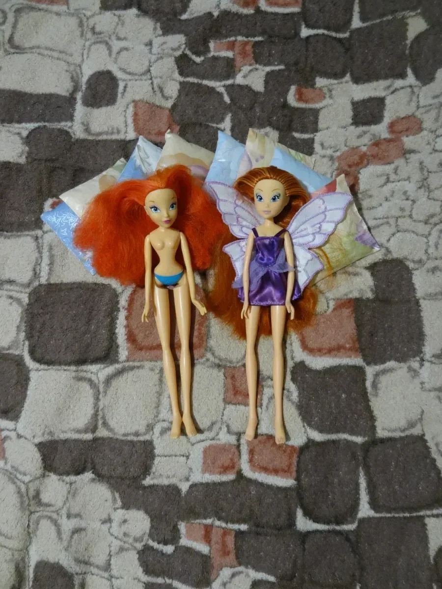Лот оригинальных кукол Винкс Блум Маттел 2004 и Witty Toys / Winx Club