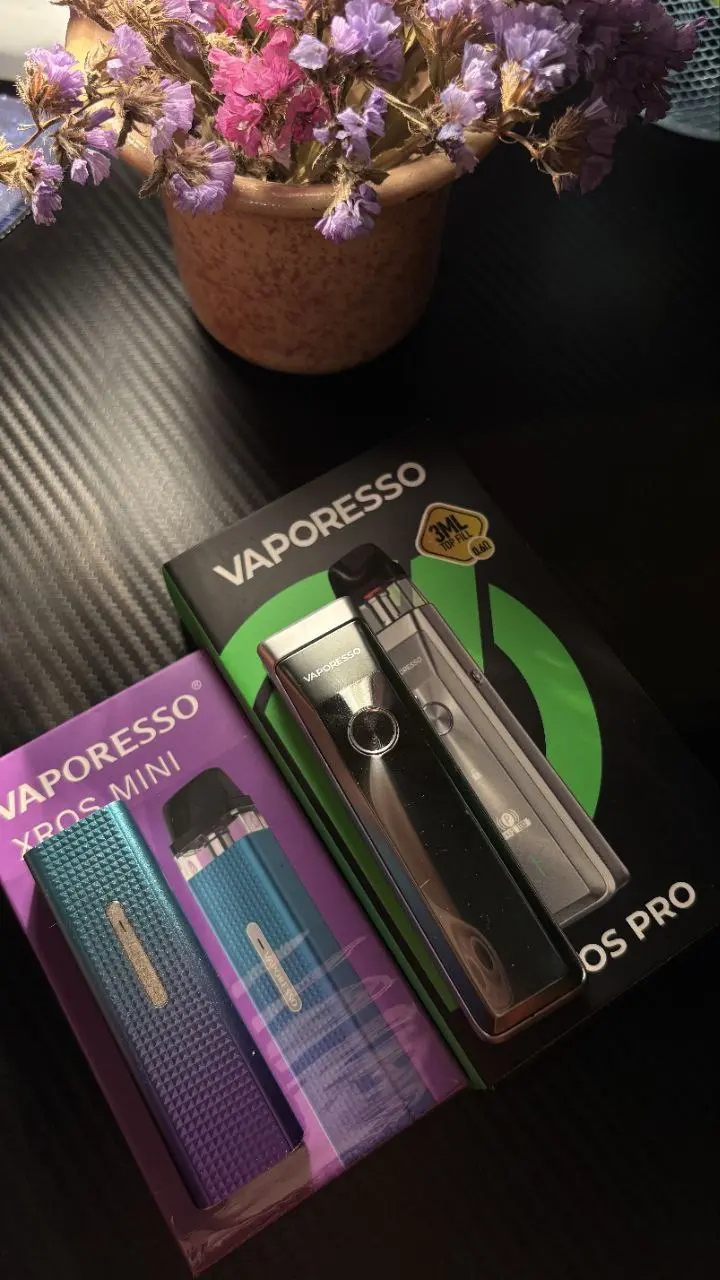 Vaporesso - Xros Mini 1000mAh + Xros Pro 1200mAh Silver