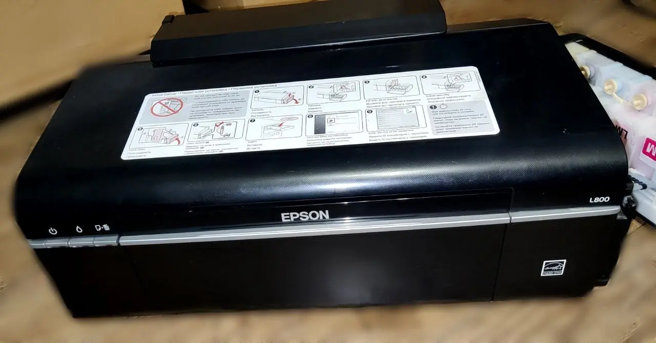 Струменевий фотопринтер Epson L800 — фото 3