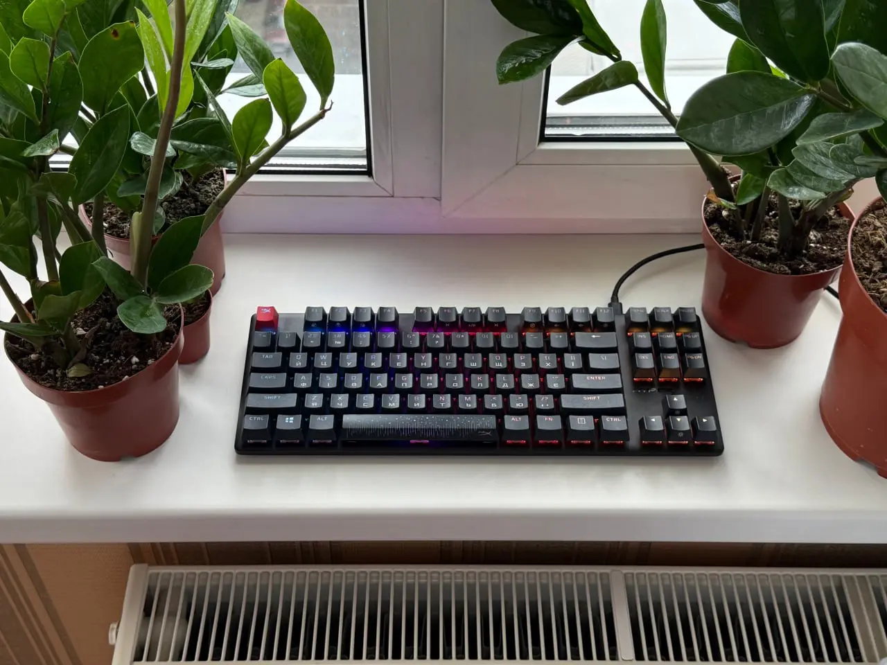 HyperX Alloy Origins Core PBT HX Red (639N7AA) — фото 2
