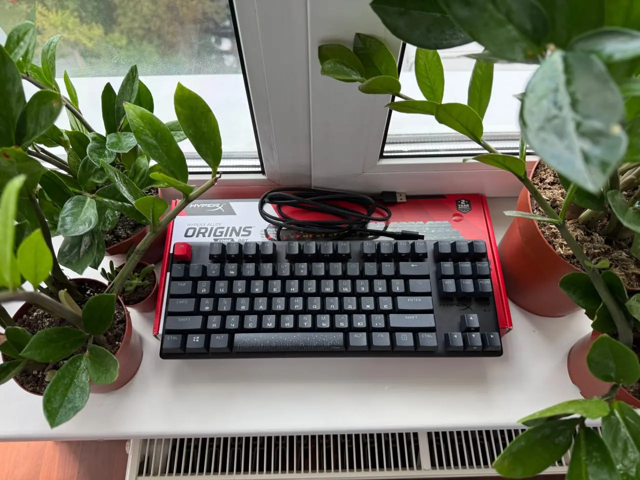 HyperX Alloy Origins Core PBT HX Red (639N7AA) — фото 3