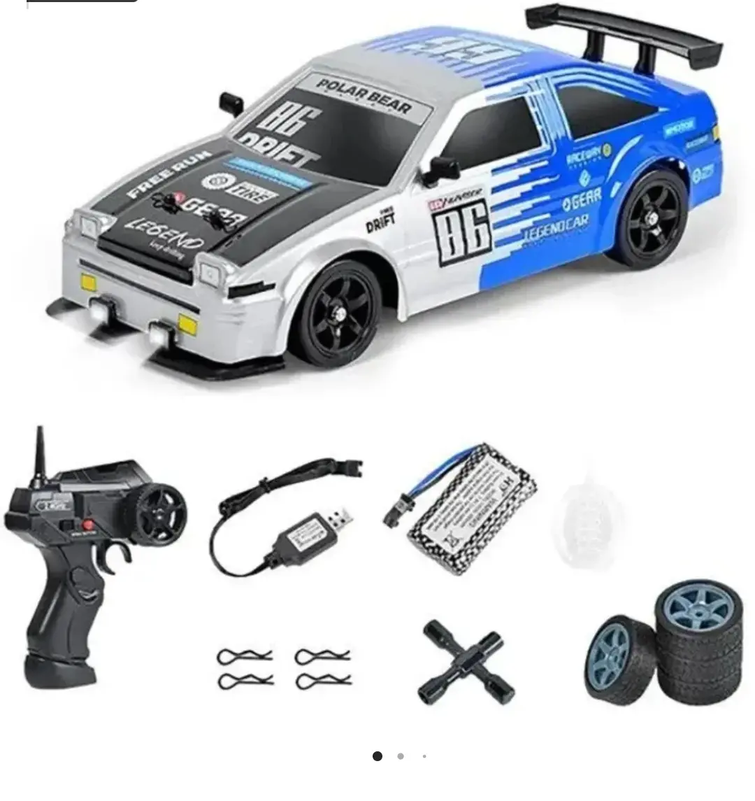 Машинка на радіоуправлінні для дрифту Toyota Sprinter 4WD