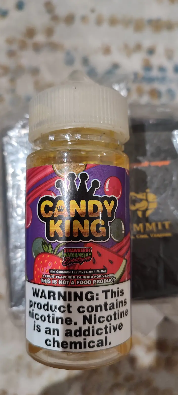 Ammit RTA  + coiles + Japanese cotton + e-liquid Candy King — фото 3
