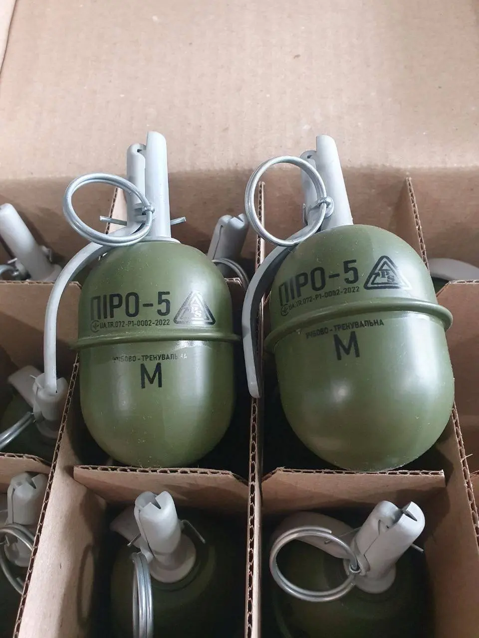 Тренувальні гранати ПІРО-5М, ПІРО-5Г, розтяжки та димові шашки для страйкболу і тактичних навчань — фото 2