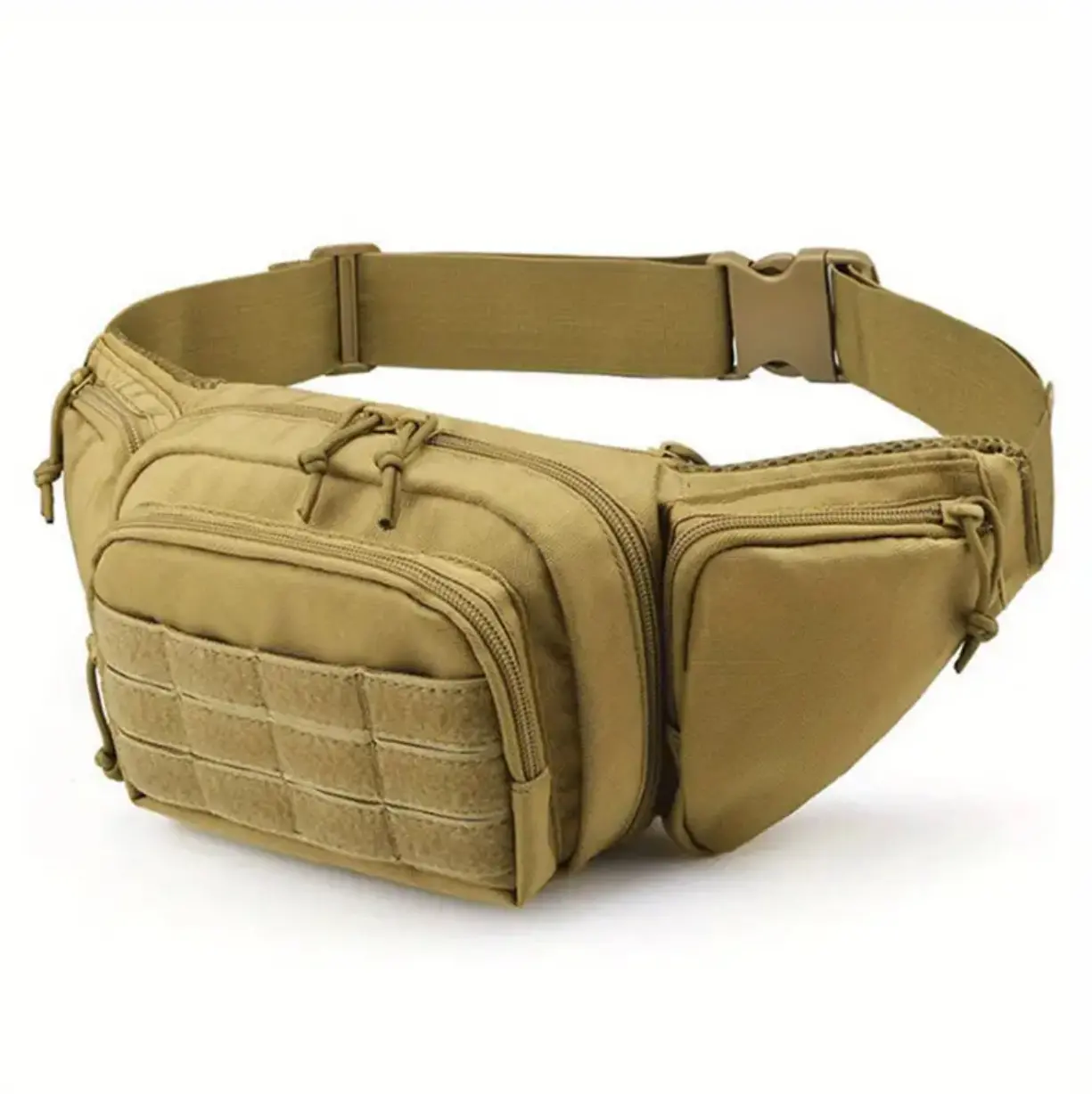 Тактична нагрудна поясна сумка бананка ARMORBAG чорна,олива і койот на пояс з MOLLE