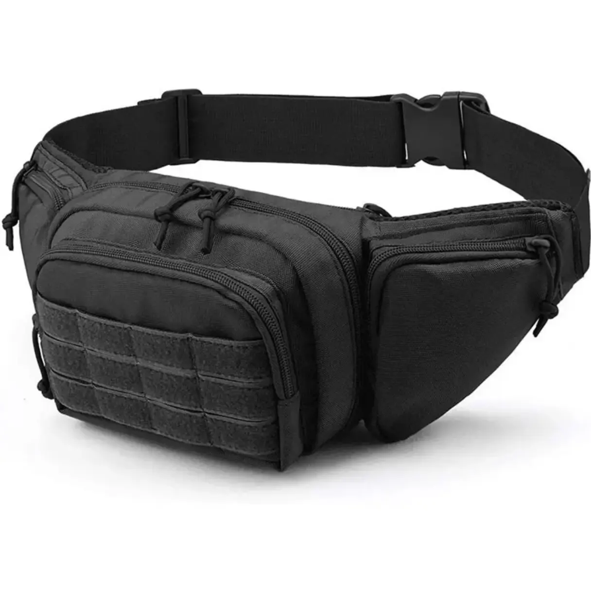 Тактична нагрудна поясна сумка бананка ARMORBAG чорна,олива і койот на пояс з MOLLE — фото 2