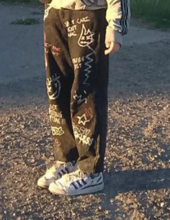 Штани з принтом