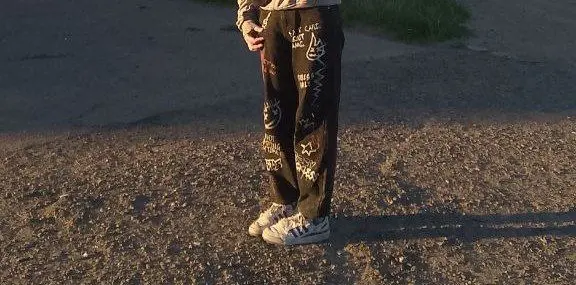Штани з принтом — фото 2