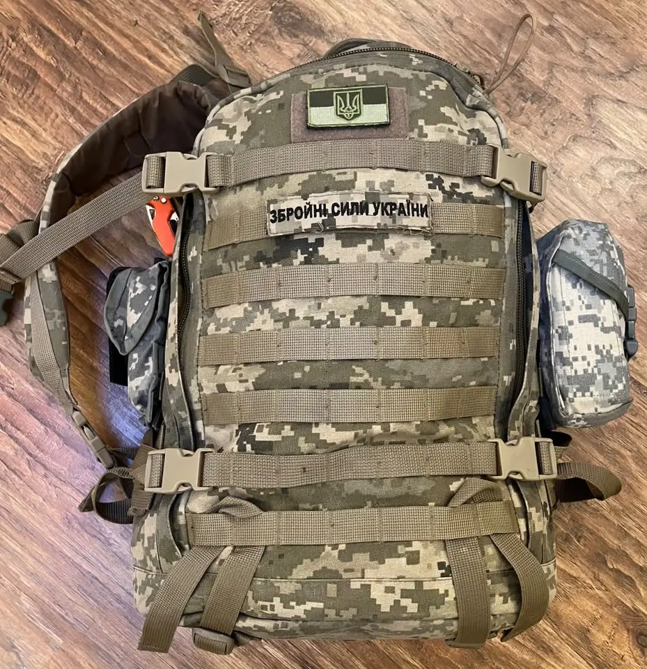 Рюкзак бойовий індувідуальний ЗСУ піксель