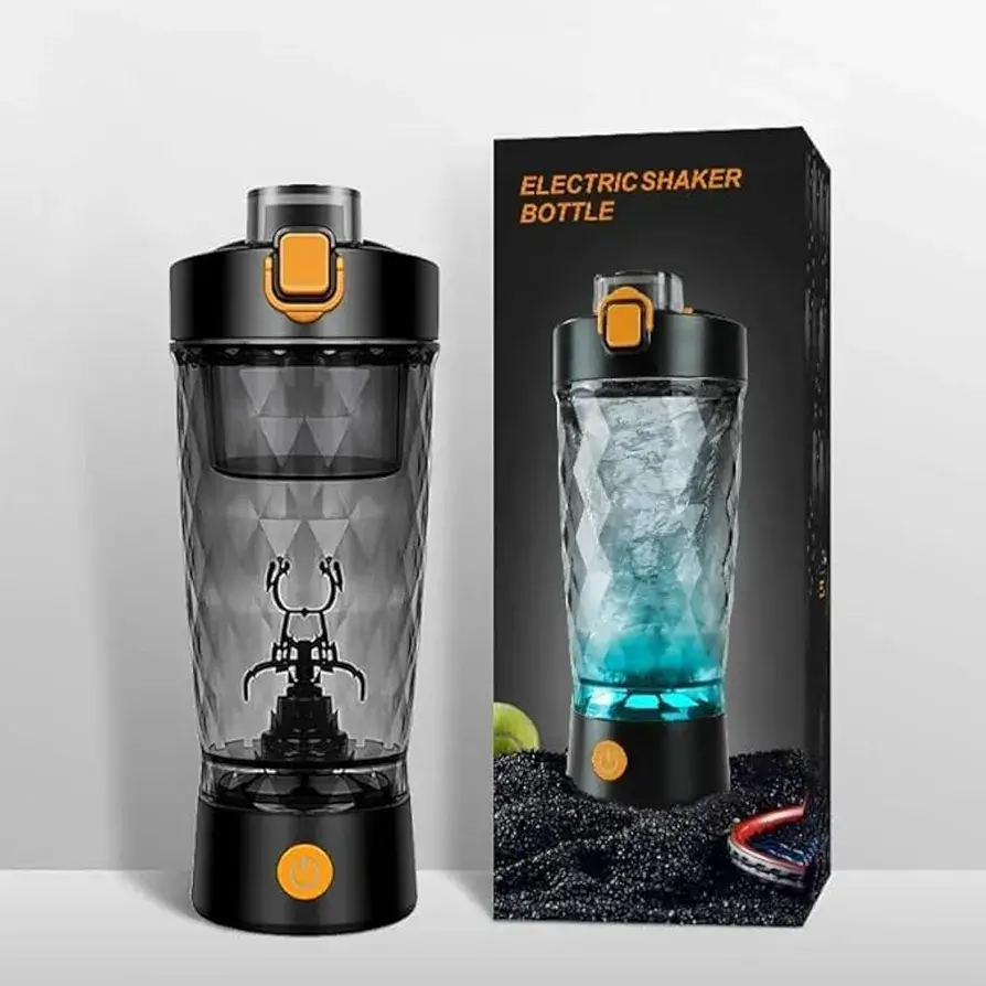 Електричний шейкер Problend One-Touch 650 мл з USB та контейнером для протеїну