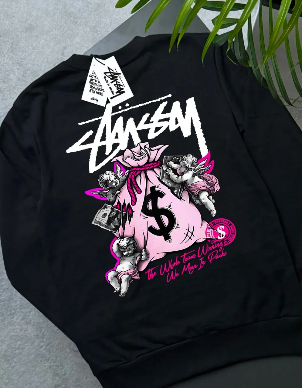 Світшот STUSSY Money Angel