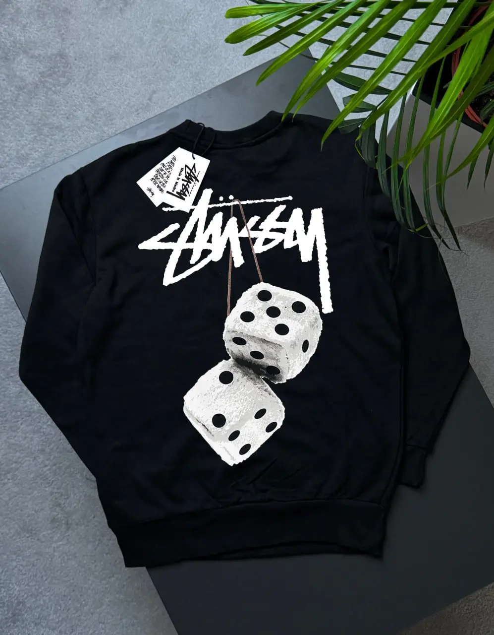 Світшот STUSSY Fuzzy Dice — фото 4