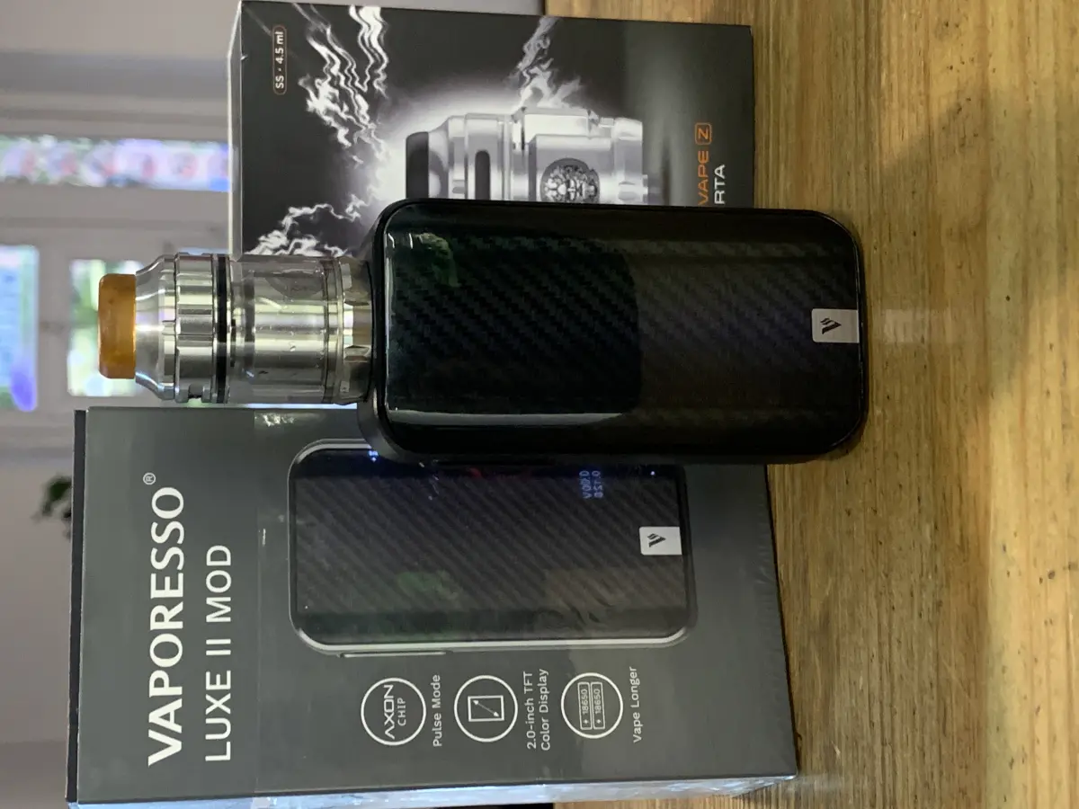 Вейп Vaporesso Luxe 2 + Zeus ZX RTA — фото 2