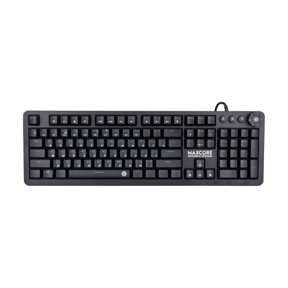 Клавіатура ігрова fantech max core mk852 blue switch — фото 3