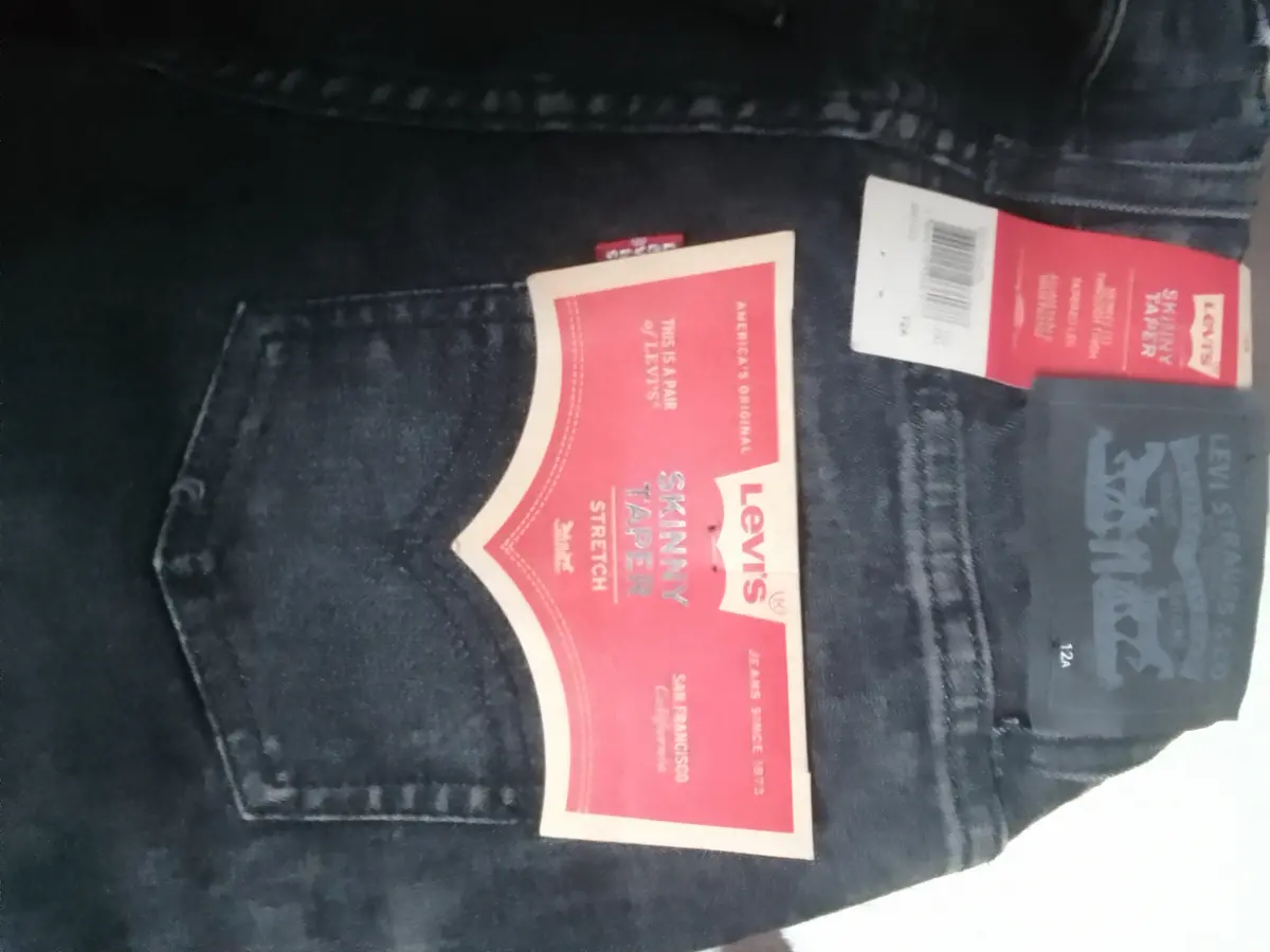 Скини джинсы LEVI'S — фото 3