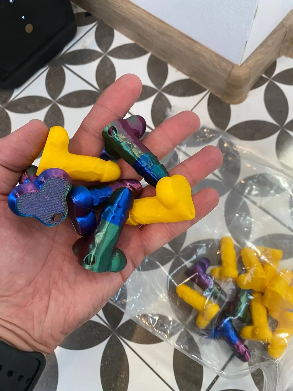 Брелок «Член» – стильний брелок надрукований на 3д Принтері