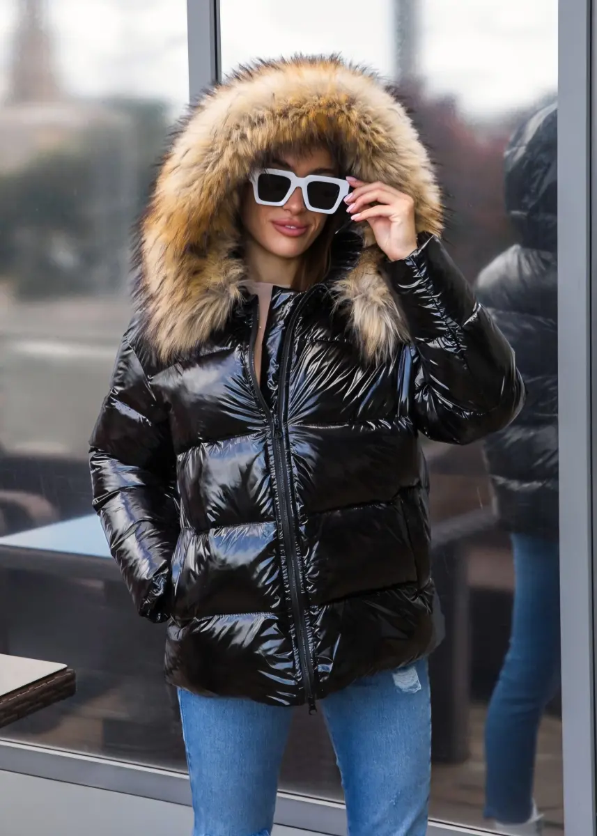 Женская зимняя Куртка Black |Стиль +  Тепло