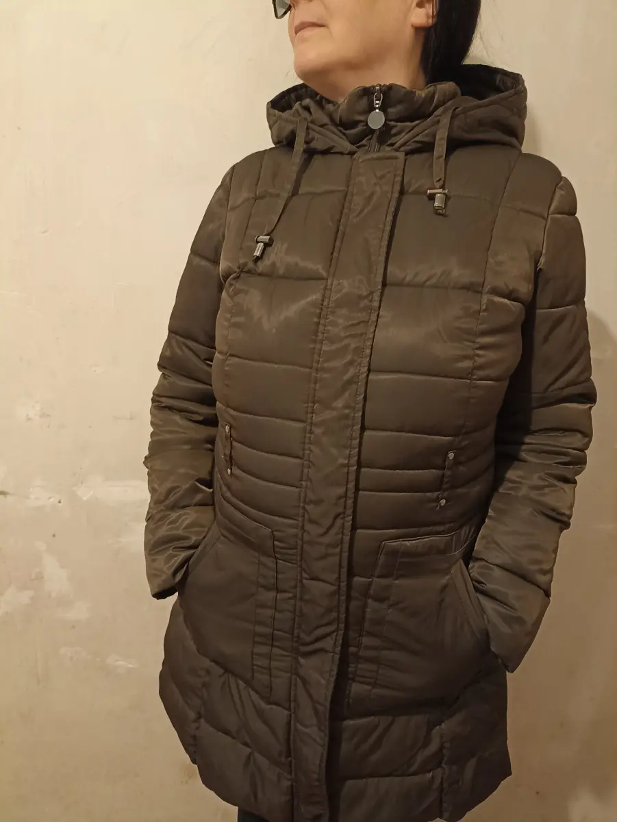 Пуховик зимовий жіночій 46-48 р