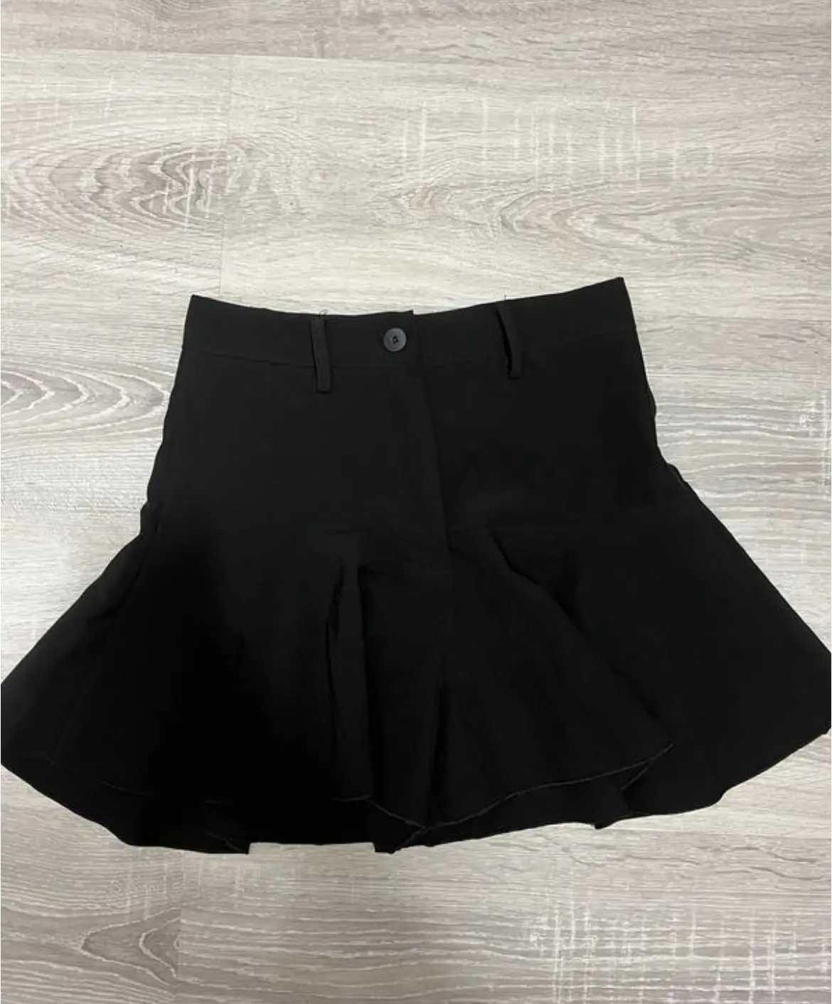 Спідничка-шорти чорна
