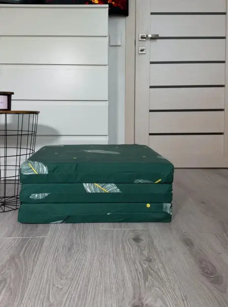 Матрац 3в1 поролоновий трансформер для укриттів ТОПЕР 8 см висота 120х190см  безкаркасний