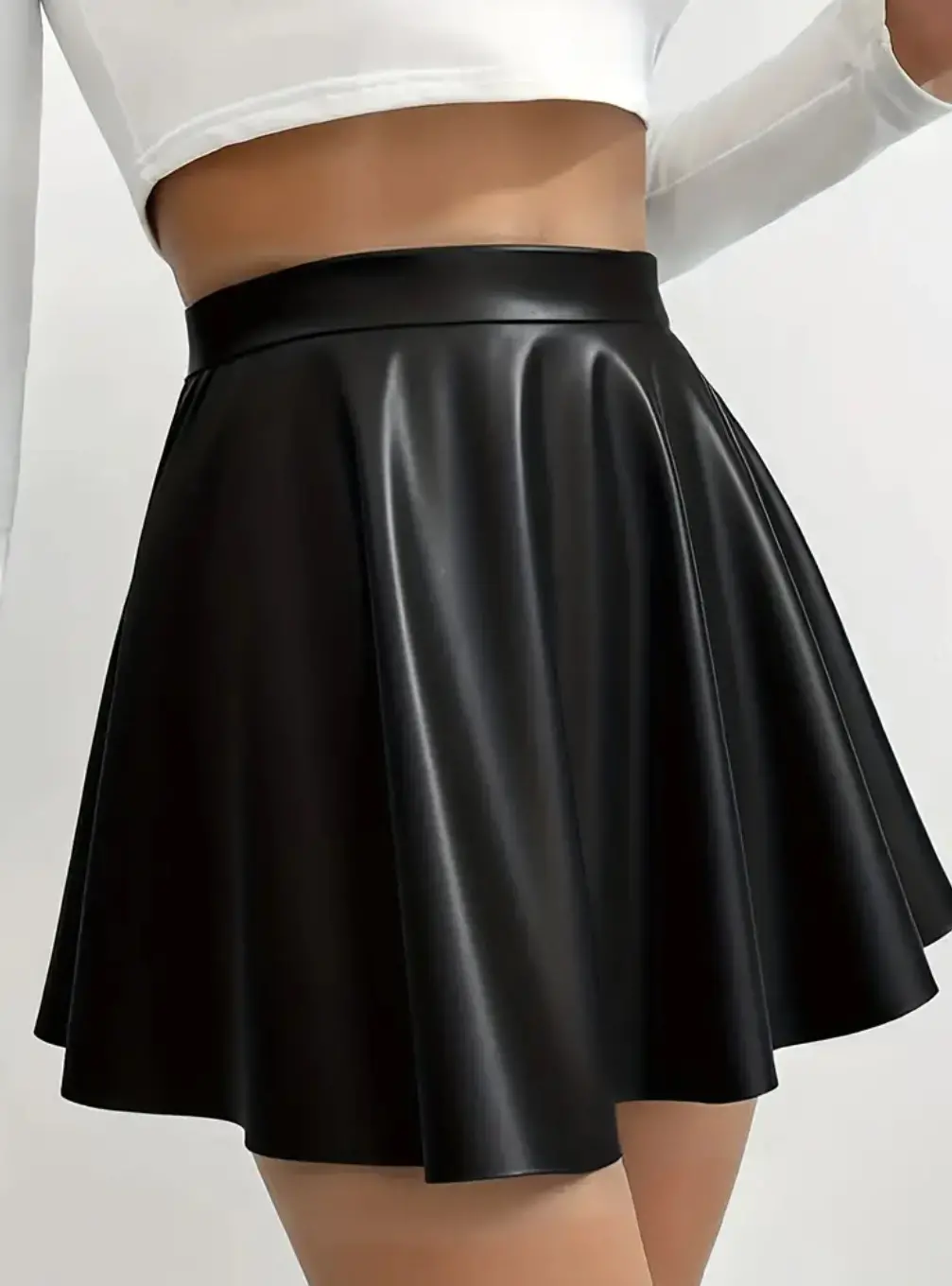 Спідниця шкіряна