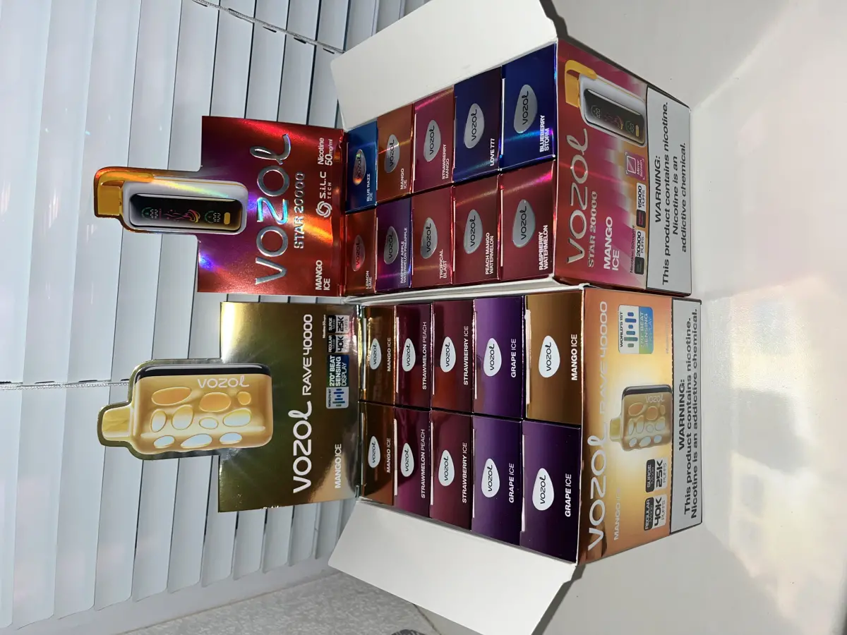 Vozol 20k and 40k puffs