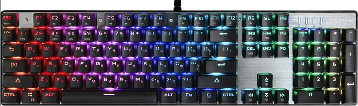 Клавиатура игровая механическая Motospeed CK104 blue switch