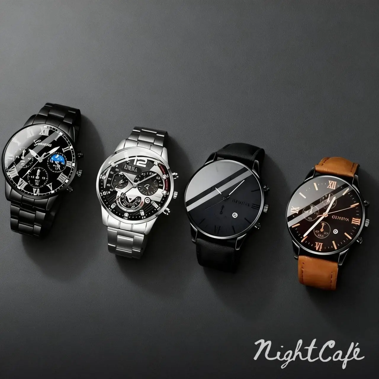 Набір чоловічих годинників GENEVA | Бізнес, спорт, класика та кежуал