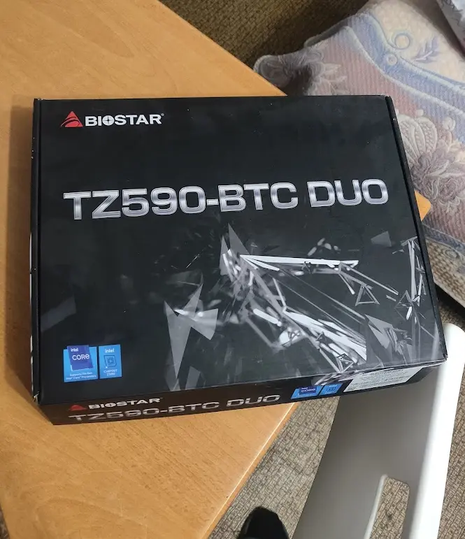 Мат. плата 1200 Biostar TZ590-BTC DUO