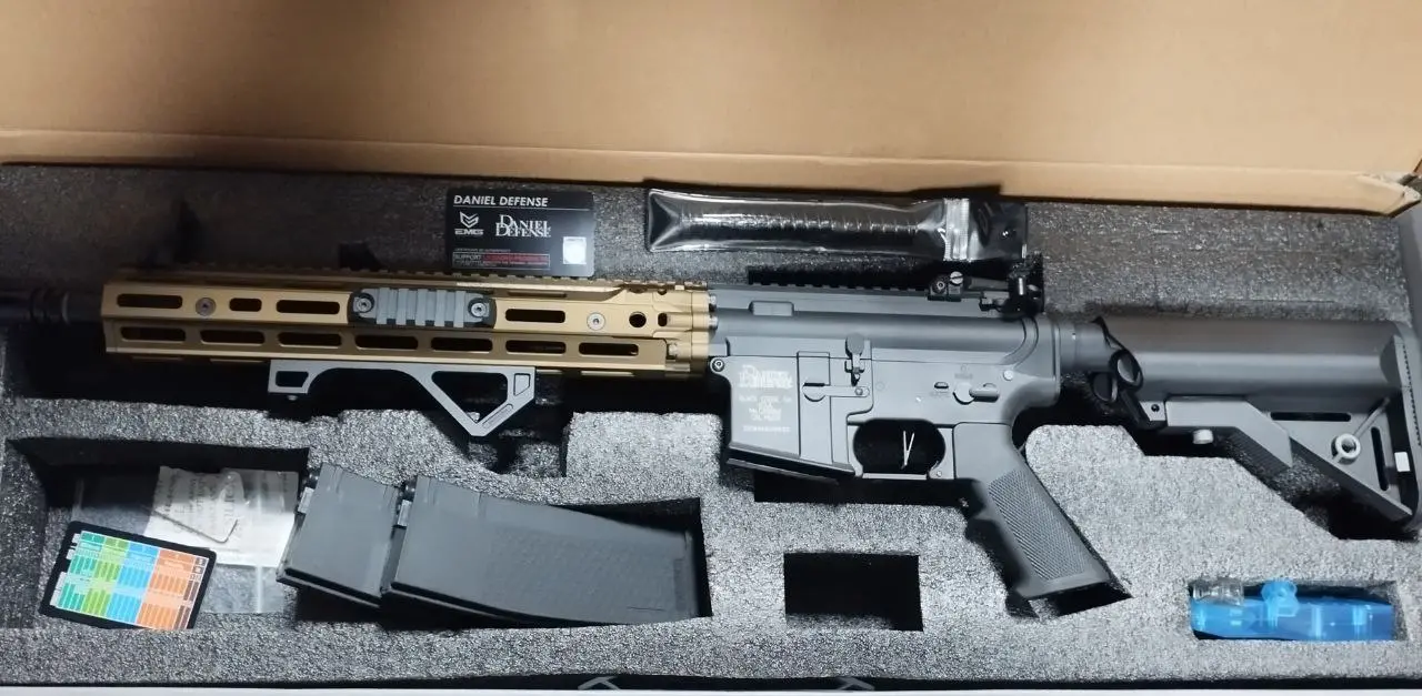Штурмова гвинтівка AEG Specna Arms Daniel Defense RIS III SA-C28 CORE HAL ETU Gen.2 - Chaos Bronze — фото 2