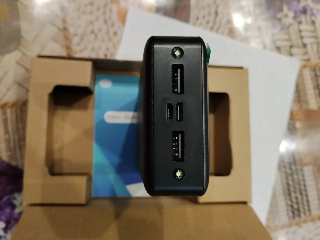 Портативний акумулятор (Power Bank) Delicate ємністю 20000 mAh — фото 3
