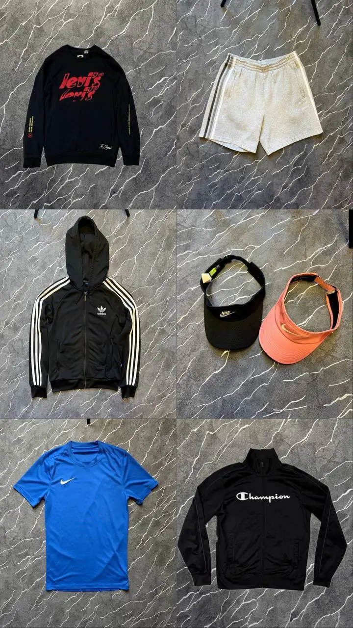 Спортивний одяг Nike, Adidas, Champion, Under Armour, Levi's та The North Face — фото 4
