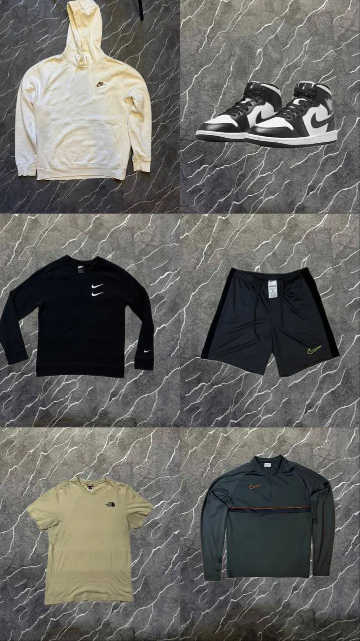 Спортивний одяг Nike, Adidas, Champion, Under Armour, Levi's та The North Face — фото 5