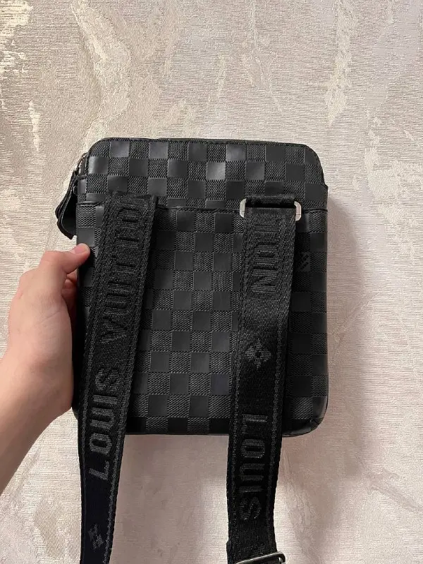 Сумка Louis Vuitton Messenger Black Damier — фото 2