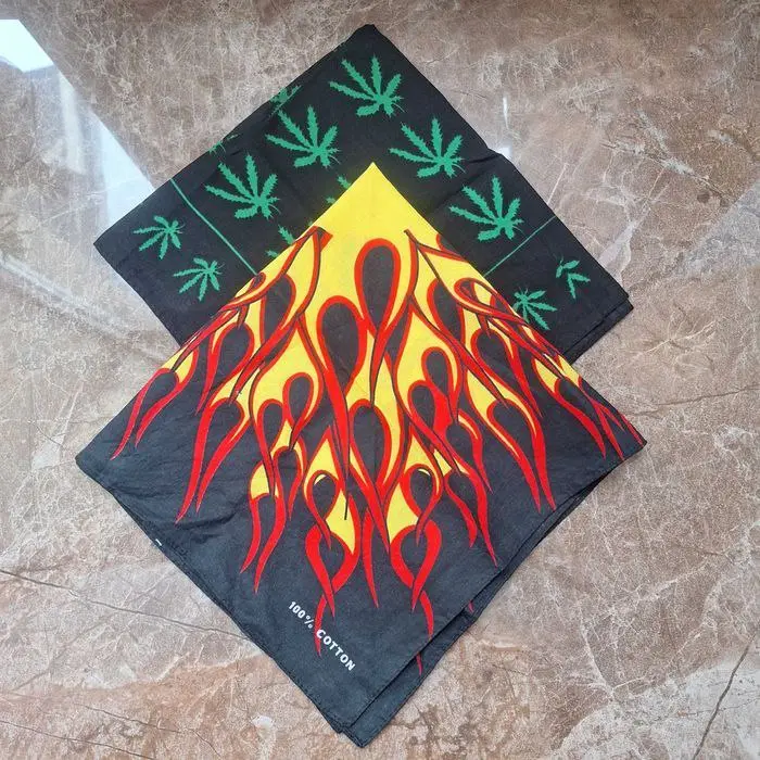 Бандана косинка 100% Cotton (бавовна) з принтом