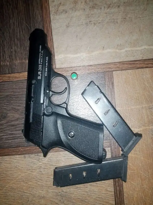 Стартовий пістолет SUR 2608 Black 9mm