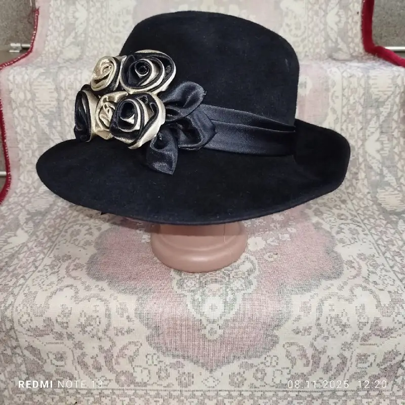 Шляпа жіноча фетрова демісезонна (різні моделі та кольори)