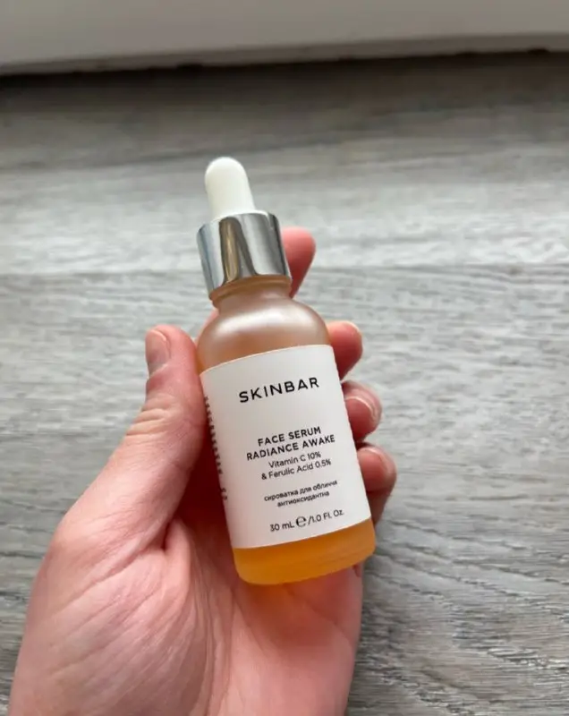 Сироватка SKINBAR Radiance Awake з вітаміном С 10% та феруловою кислотою 30 мл