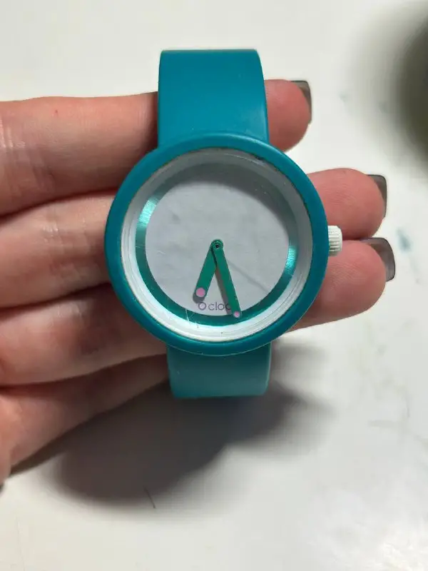 O bag O clock Наручний годинник Бірюзовий Size M