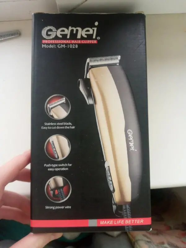 Машинка для стрижки Gemei GM-1028 Professional Hair Clipper