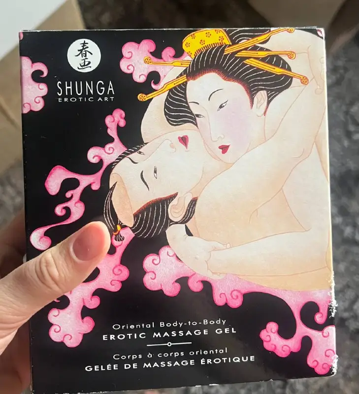 Shunga Oriental Body Slide Erotic Massage Gel Exotic Fruits Набір для масажу