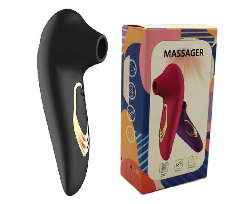 Вакуумний вібратор Sweet kiss з ефектом сатисфаєра, 5 режимів