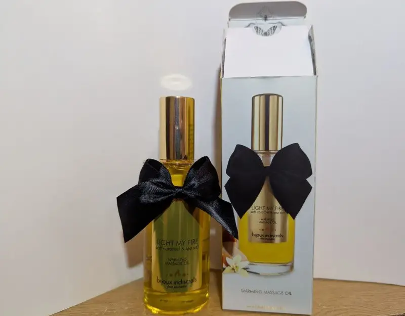 Масажна олія Bijoux Indiscrets Light My Fire Солона карамель 100 мл