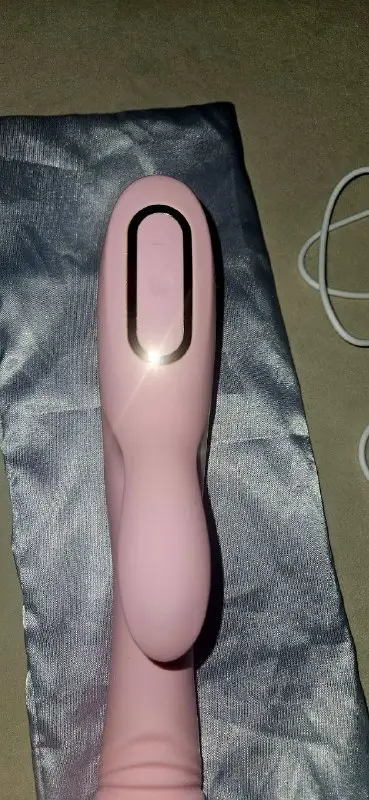 Вібратор кролик рожевий USB акумуляторний ергономічний — фото 2