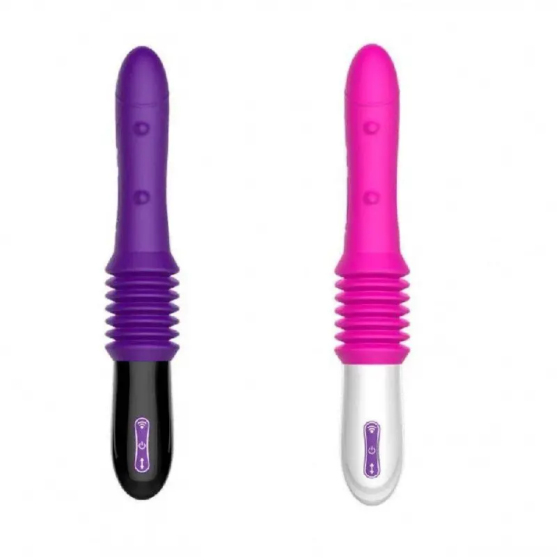 Telescopic Vibrator tt19 Секс-машина рожева 10 режимів 265x35мм — фото 4