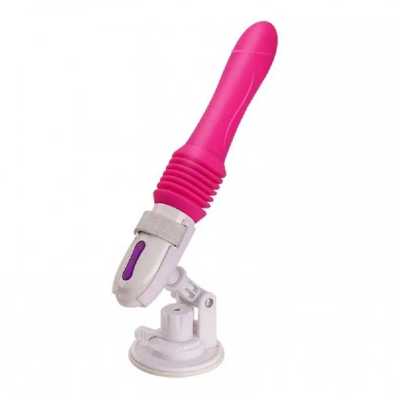 Telescopic Vibrator tt19 Секс-машина рожева 10 режимів 265x35мм — фото 5