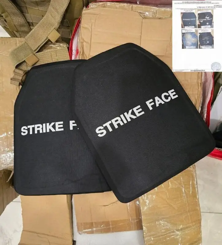 Бронеплити Strike Face NIJ IV (6 клас ДСТУ) 250x300мм 2.8кг