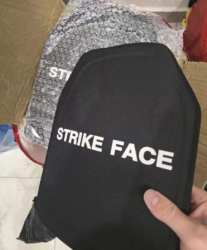 Бронеплити Strike Face NIJ IV (6 клас ДСТУ) 250x300мм 2.8кг — фото 2